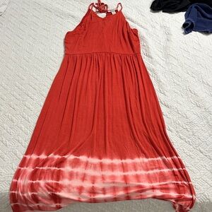 LOFT Vibrant Red Dress